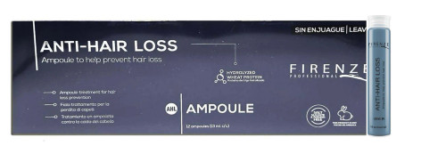 Firenze Anti Hair Loss Leave In 13ml Ampoule 12 Pack