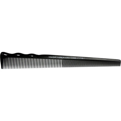 Vincent Carbon Narrow Tapering Comb 9" (VT-1718-1)
