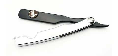 Irving Barber Company Razor Chrome/ Black Cerakote (IBC-CHRM/BLK)