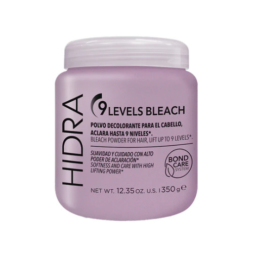  Hidra 9+ Levels Bleach Powder 12.3oz (HIDRA-9)