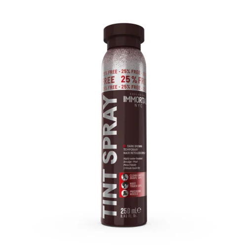 Immortal NYC Temporary Hair Tint Spray Dark Brown 8.45 oz (NYC-DB)