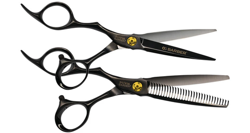 Olivia Garden OG Barber 5.75" Shear & Thinner Left-Handed Set (OGB-C02LH)