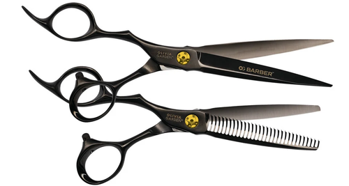 Olivia Garden OG Barber 7" Shear & Thinner Left-Handed Set (OGB-C05LH)