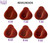 Kuul Cream Hair Color Red Series (KUUL-RED)
