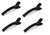 JRL Professional Croc Hair Clips 4pk (JRL-CLIPS)