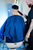 Barber Strong The Barber Cape Barber Shield - Blue (BSC05-BLE)
