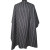 Vincent Black & White Stripe Snap-Close Cape VT2431