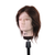 HairArt "Alex" Mannequin Head 100% Human Hair -Brown (HART-84MD)