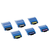 BaBylissPRO 6pc Magnetic Precision Clipper Guard Set (FXPCMG)
