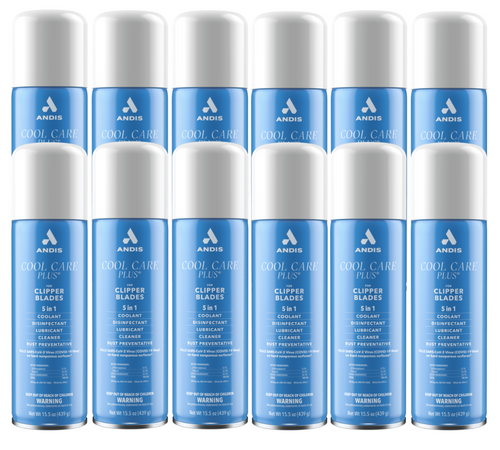 Andis Cool Care Spray Plus 5 in 1 - 12PK - Barber Salon Supply