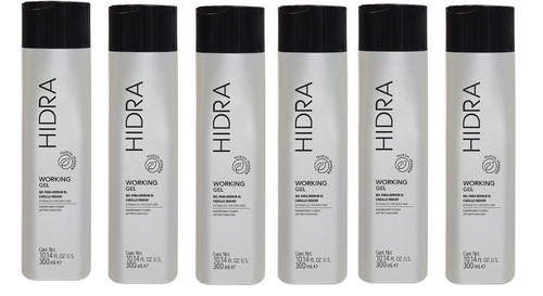 Hidracolor Hidra Working Gel 10.1 oz 6PK - Barber Salon Supply