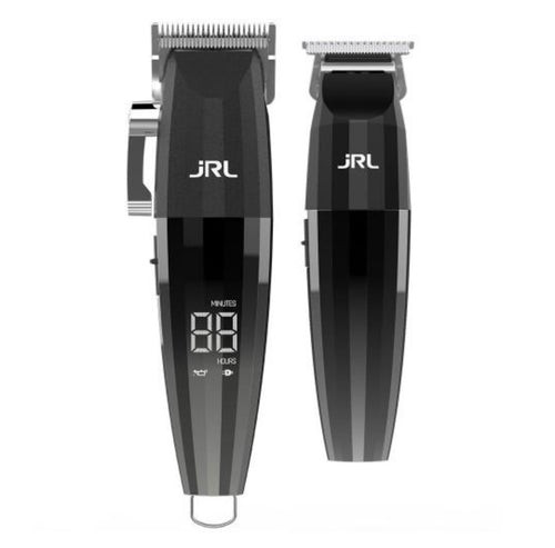 JRL FreshFade 2020C Clipper & 2020T Trimmer Duo Silver - Barber