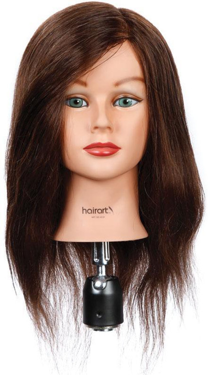 HairArt Mannequin Emily 100% European Human Hair - Barber Salon Supply