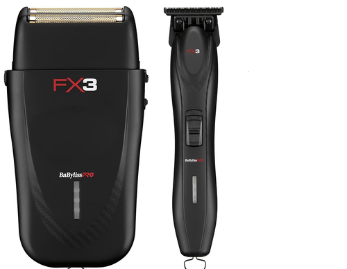 BaByliss Pro FX3 Black スキンフェードカット必需品❗️ BaBylissPro FX3 Professional High-Torque Trimmer in Black