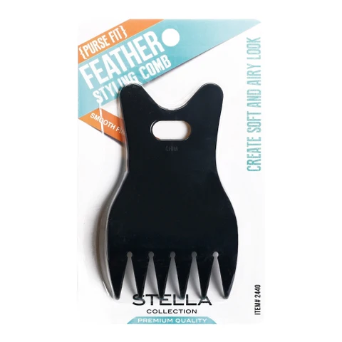 Magic Styling Feather Comb - Barber Salon Supply
