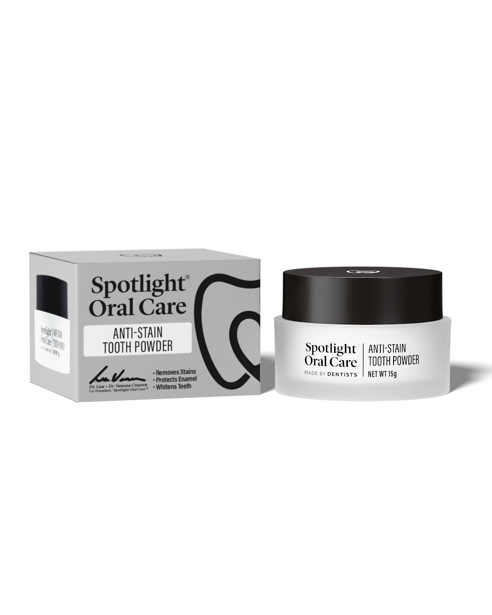 Spotlight Oral Care Anti-Stain Tooth Powder 15g | Pharmacy2U