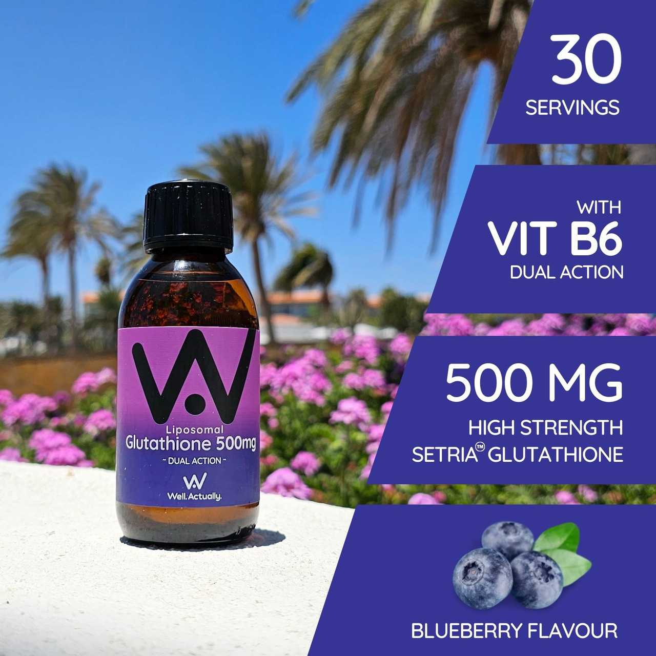 best oral glutathione supplement uk Well. Actually. Liposomal 500mg, Blueberry Flavour, 150ml gluathion