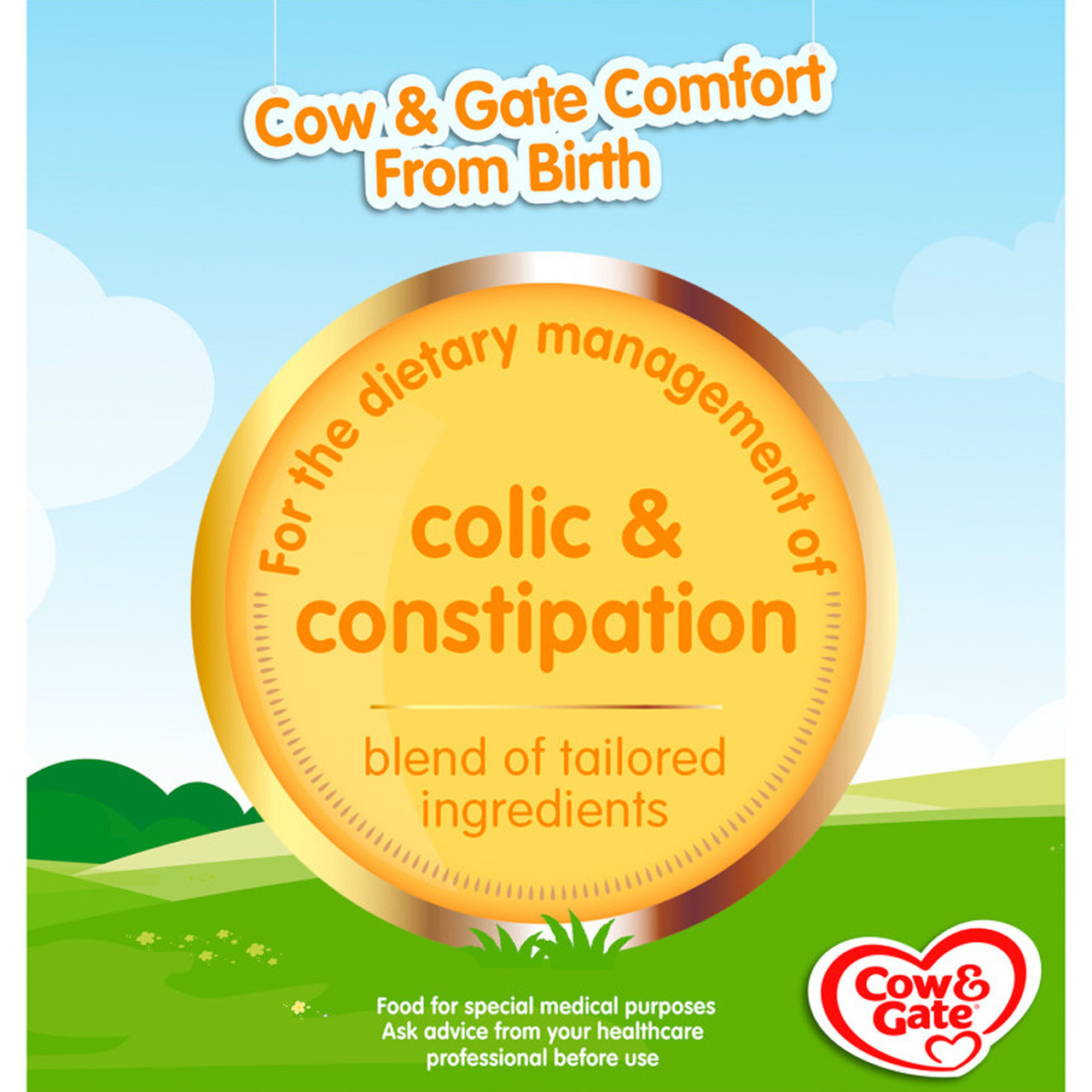 Cow Gate Comfort Baby Milk Formula From Birth Pharmacy2U