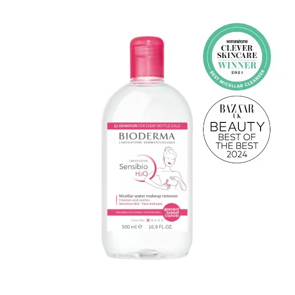 Bioderma Sensibio H2O Micellar Water Cleanser 500ml | Pharmacy2U