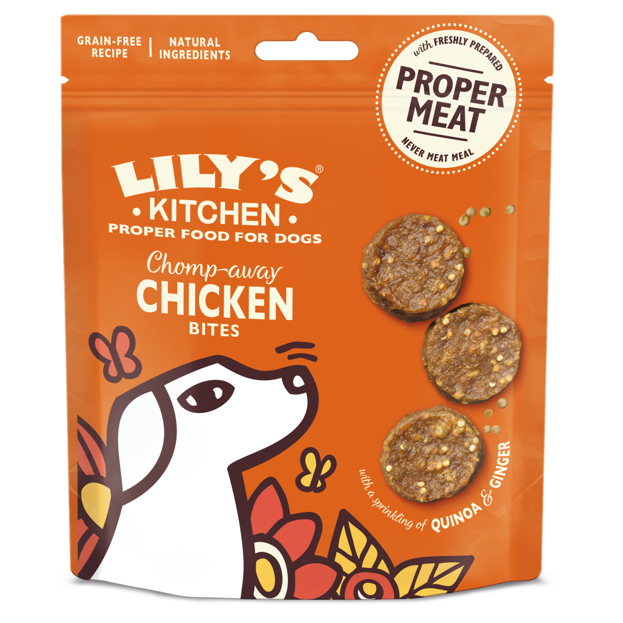Lilys Kitchen Chicken Bites for Dogs 70g