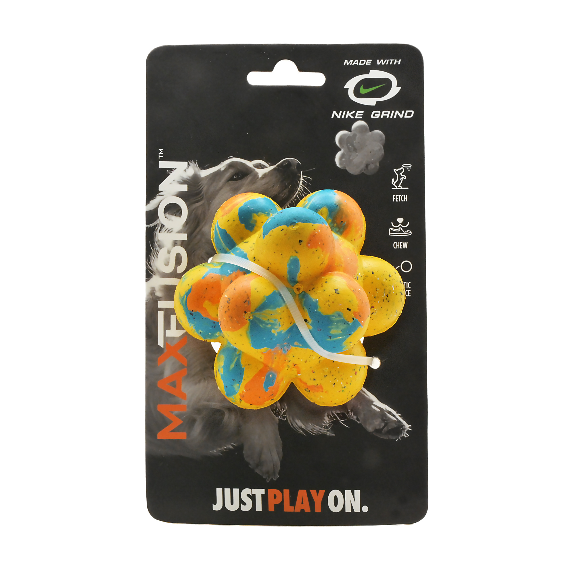 Nike Grind Pop It Ball - Chew & Play Medium/Large Dog Toy