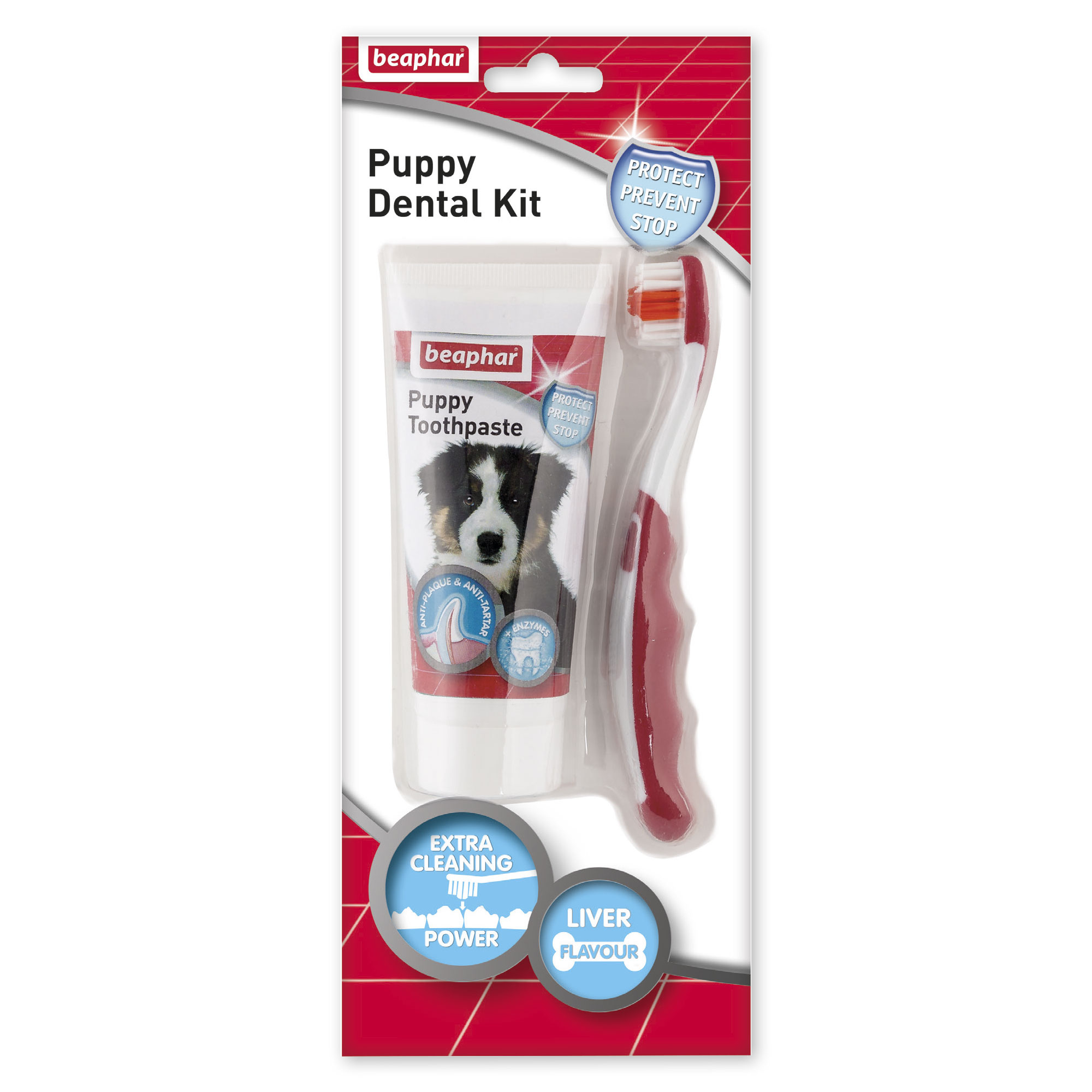 Click to view product details and reviews for Beaphar Puppy Dental Kit Brush Paste 50g.