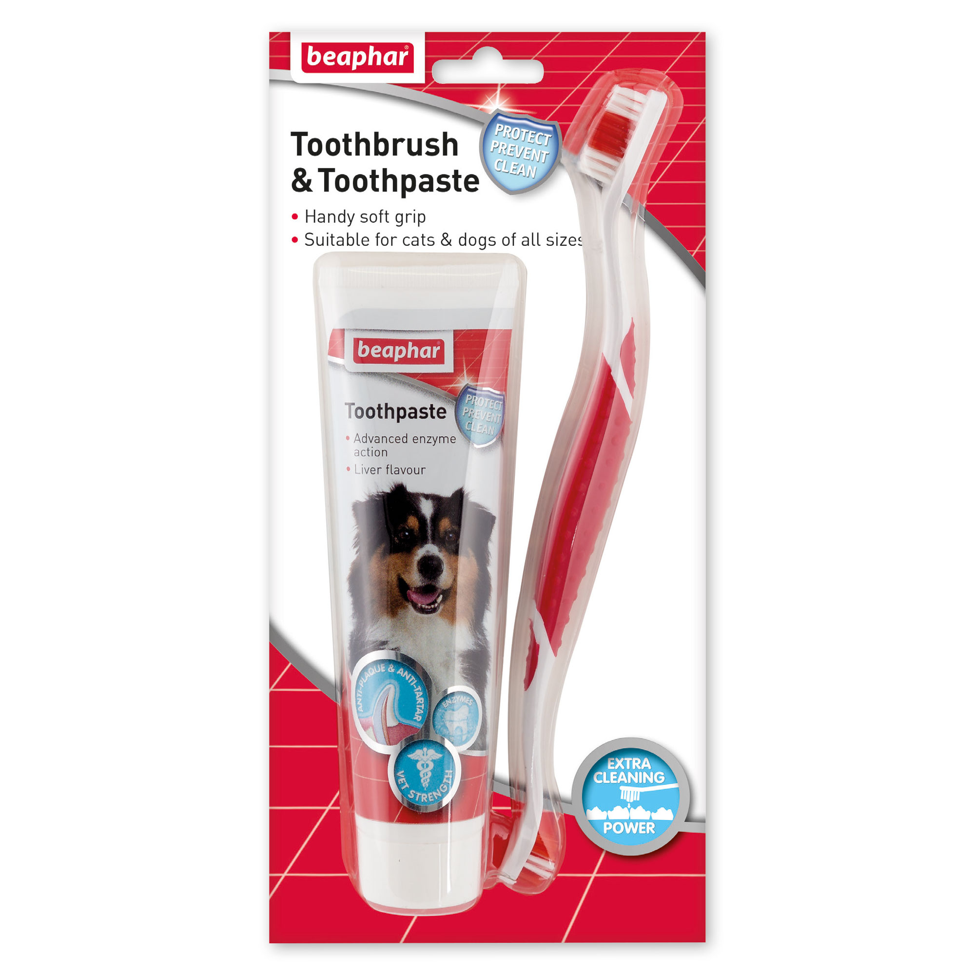 Click to view product details and reviews for Beaphar Toothbrush Toothpaste Kit For Dogs And Cats 100g.