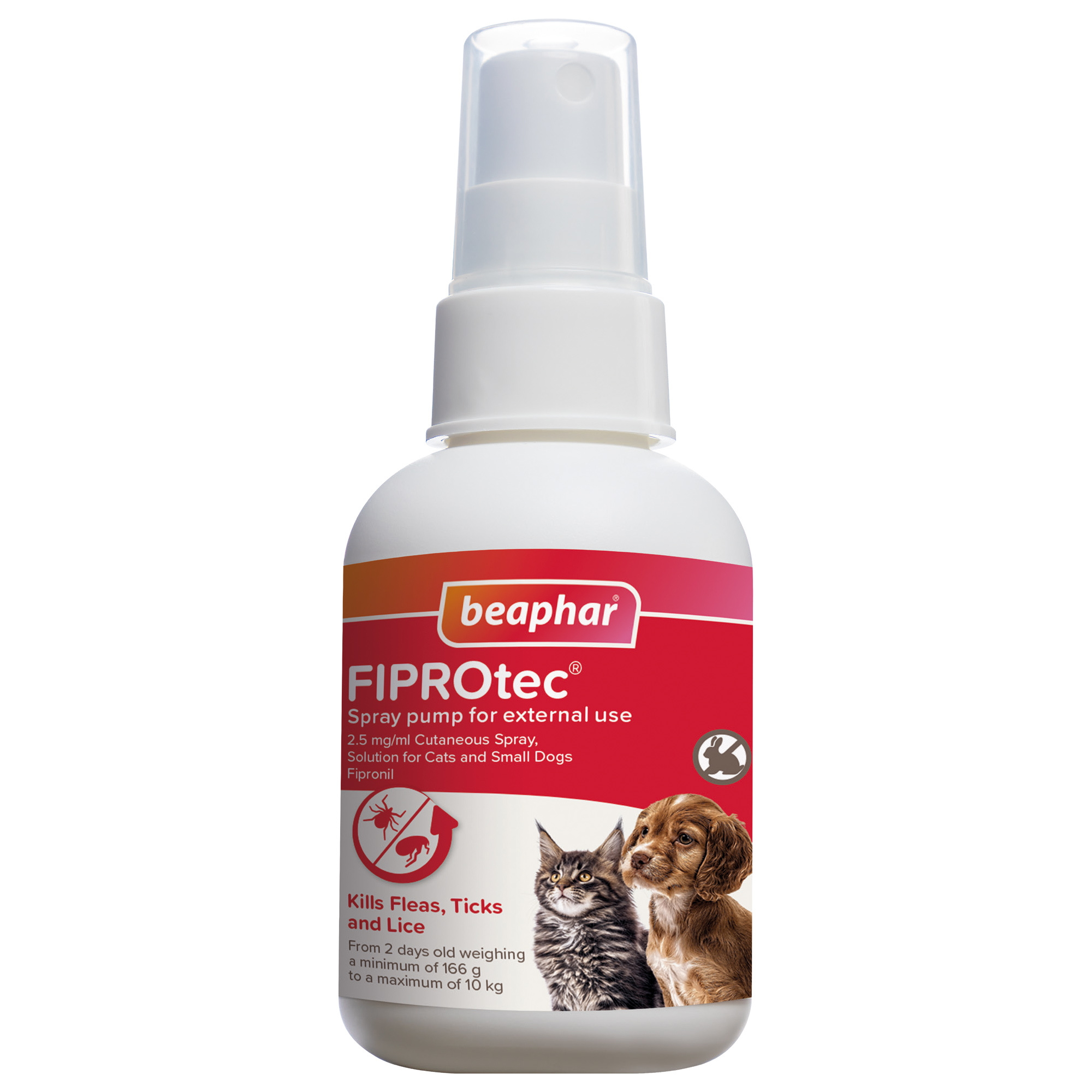 Click to view product details and reviews for Beaphar Fiprotec Spray For Kittens And Puppies 100ml.