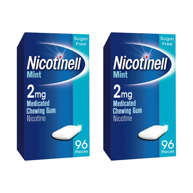 Nicotinell 2mg Gum - Mint 96 Pieces