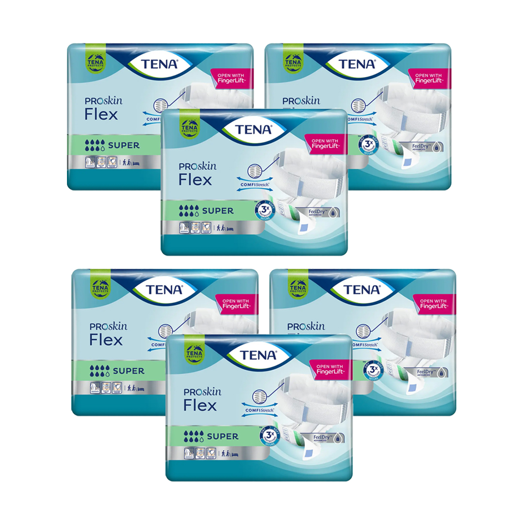 Click to view product details and reviews for Tena Flex Super Extra Large 30 Pack. Click to view product details and reviews for Tena Flex Super Extra Large 30 Pack.