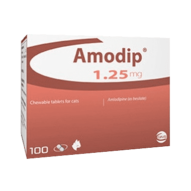 Click to view product details and reviews for Amodip Tablets For Cats 125mg Single Tablet.