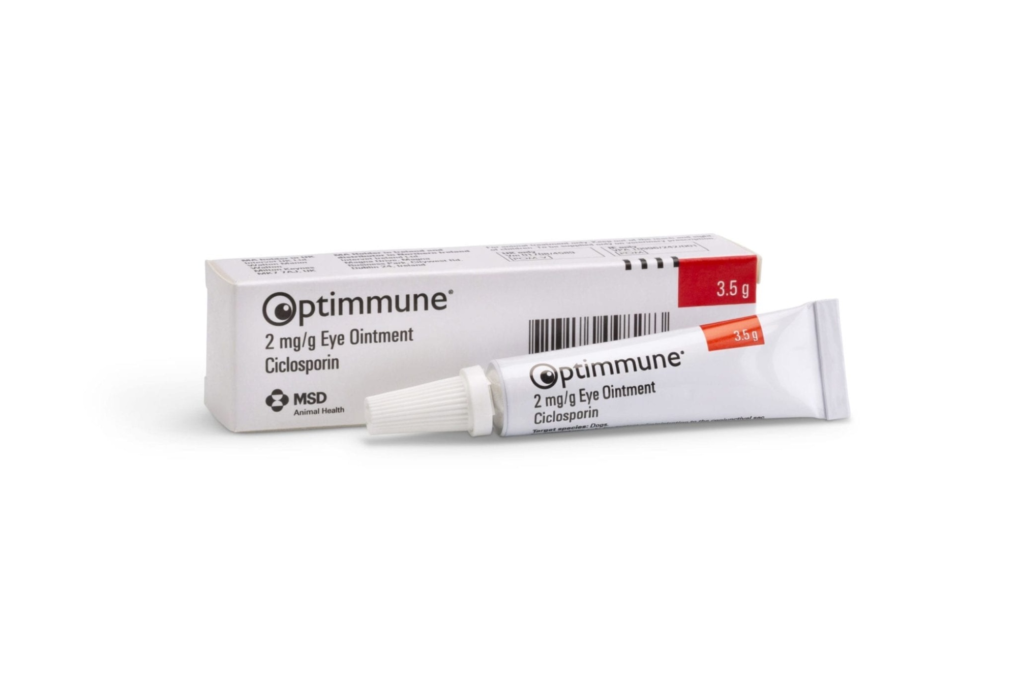 Click to view product details and reviews for Optimmune Eye Ointment For Dogs 35g.