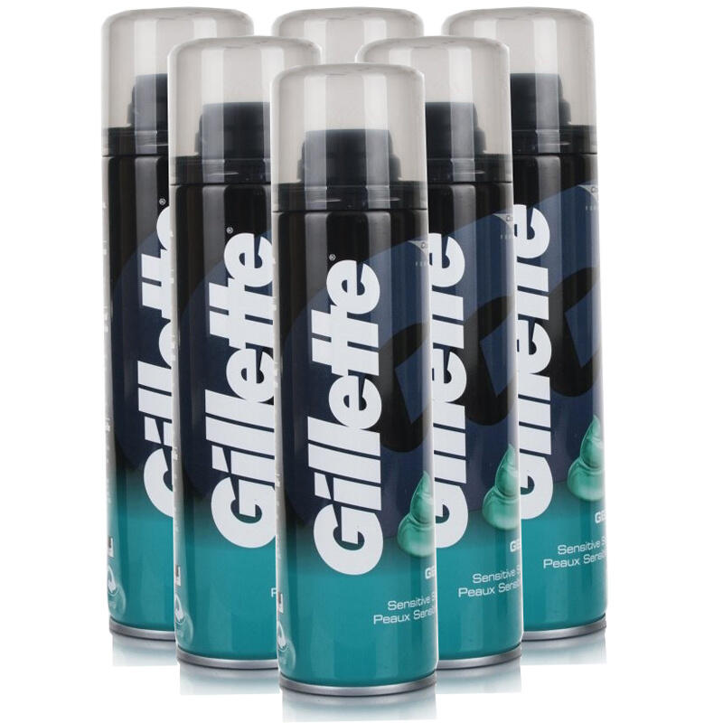 Gillette Men's Shave Gel Sensitive Skin 200Ml