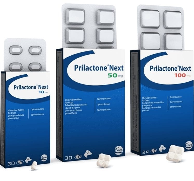Click to view product details and reviews for Prilactone Next Tablets For Dogs.