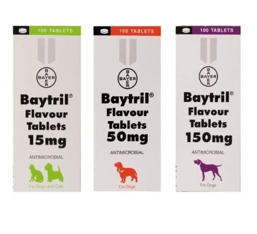 Click to view product details and reviews for Baytril Flavour Tablets For Dogs And Cats. Click to view product details and reviews for Baytril Flavour Tablets For Dogs And Cats.