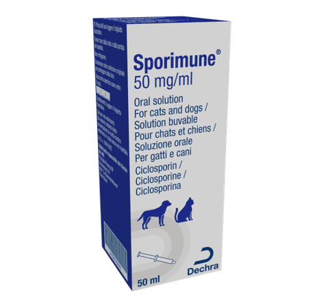 Click to view product details and reviews for Sporimune 50mg Ml Oral Solution For Cats And Dogs.