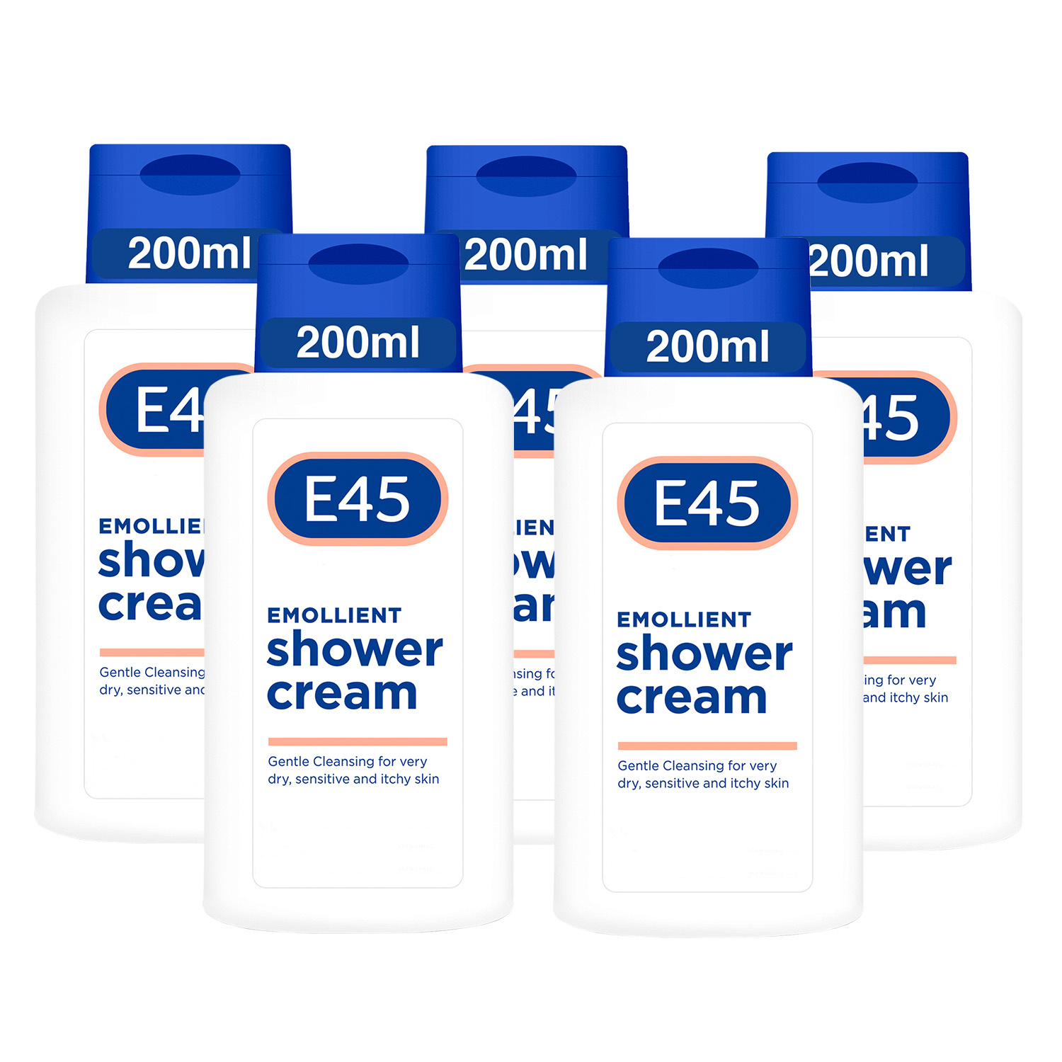 Click to view product details and reviews for E45 Emollient Shower Cream 200ml. Click to view product details and reviews for E45 Emollient Shower Cream 200ml.