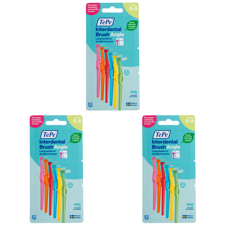 Click to view product details and reviews for Tepe Interdental Brushes Angle Mixed 6 Brushes.