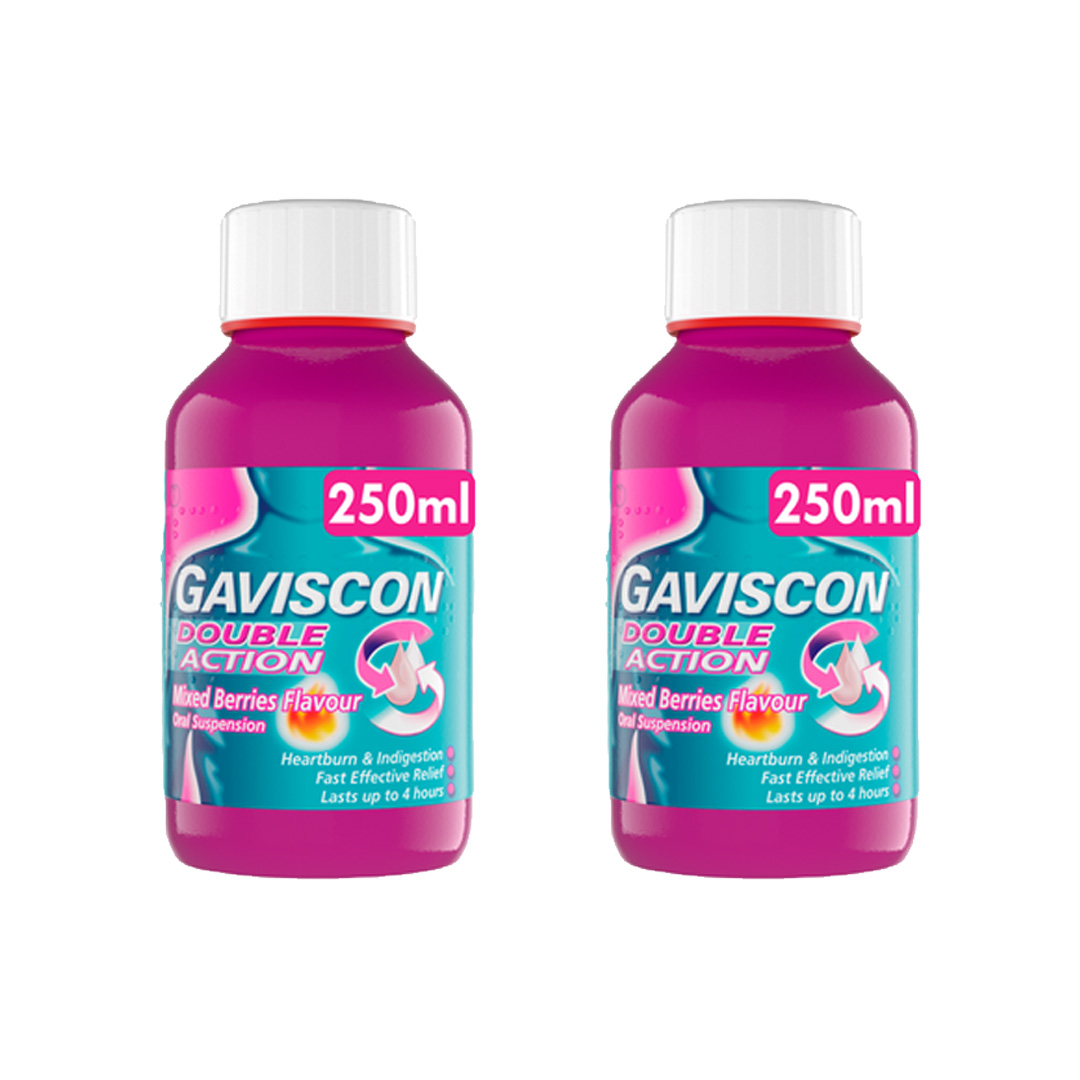 Gaviscon Double Action Mixed Berries 250ml