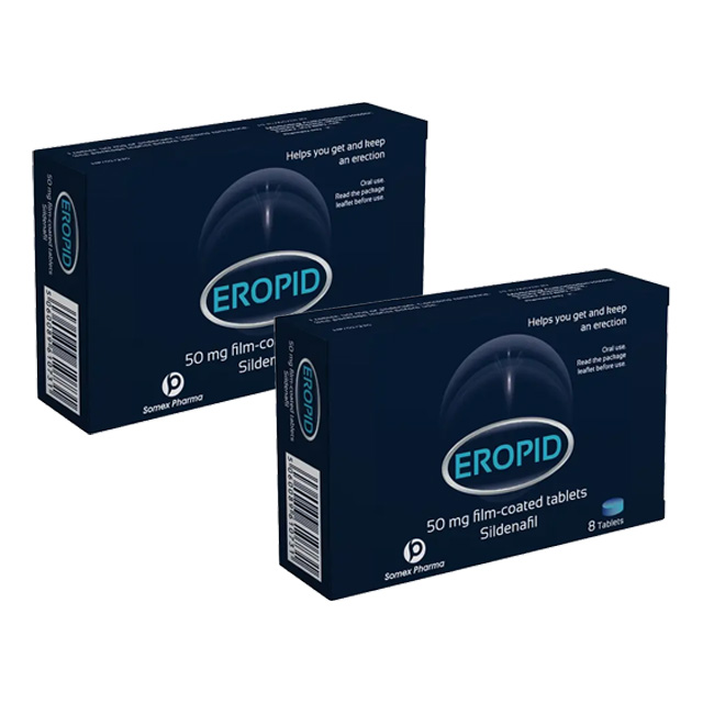 Click to view product details and reviews for Eropid Sildenafil 50mg 8 Tablets.