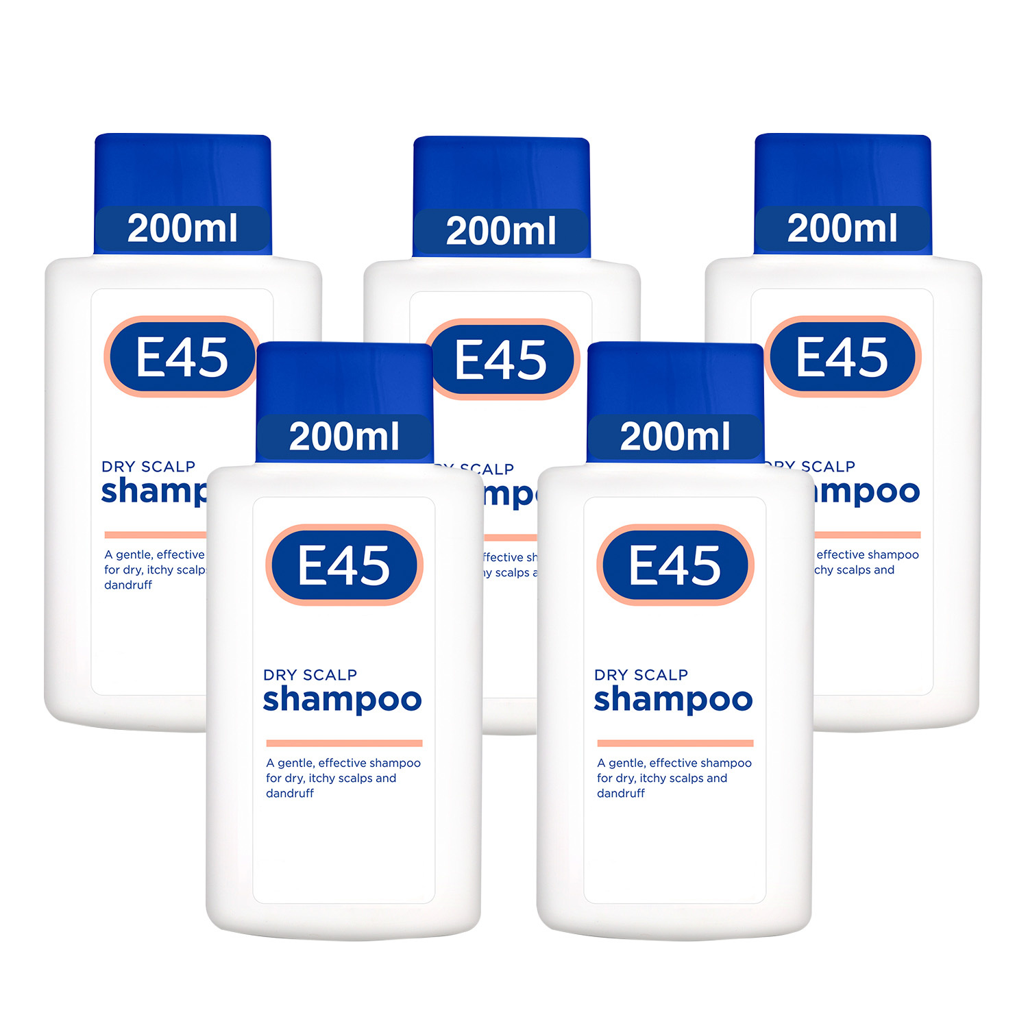 Click to view product details and reviews for E45 Dry Scalp Shampoo 200ml.