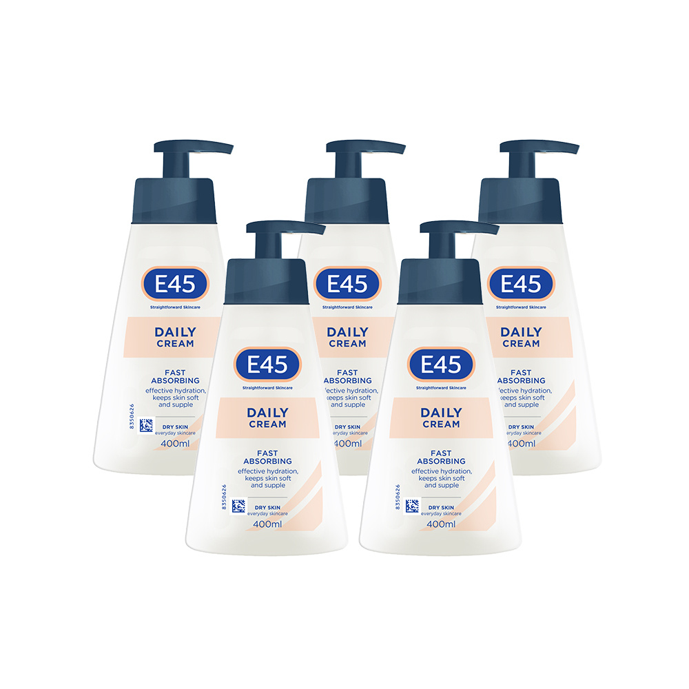 E45 Daily Moisturiser Cream 400ml