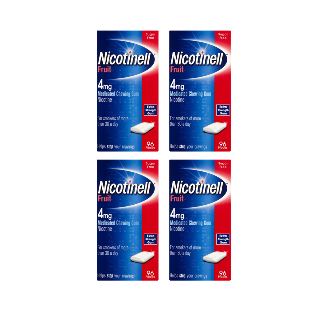 Click to view product details and reviews for Nicotinell 4mg Extra Strength Gum Fruit 96 Pieces. Click to view product details and reviews for Nicotinell 4mg Extra Strength Gum Fruit 96 Pieces.