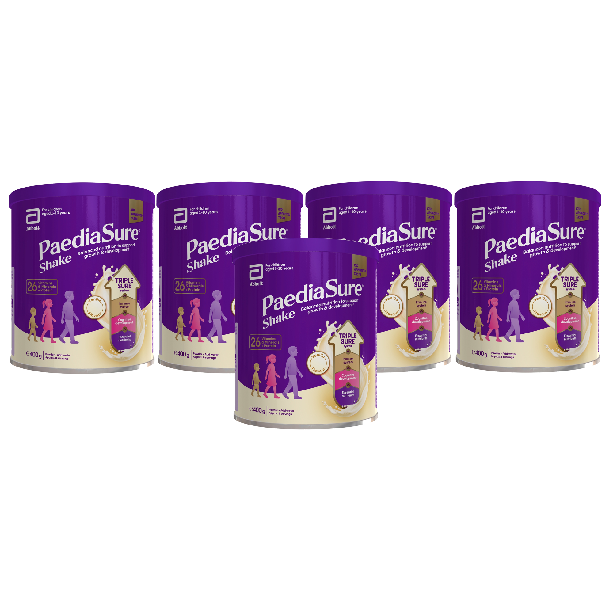 PaediaSure Shake – Vanilla – Multivitamin for Kids – 400g - Image 4