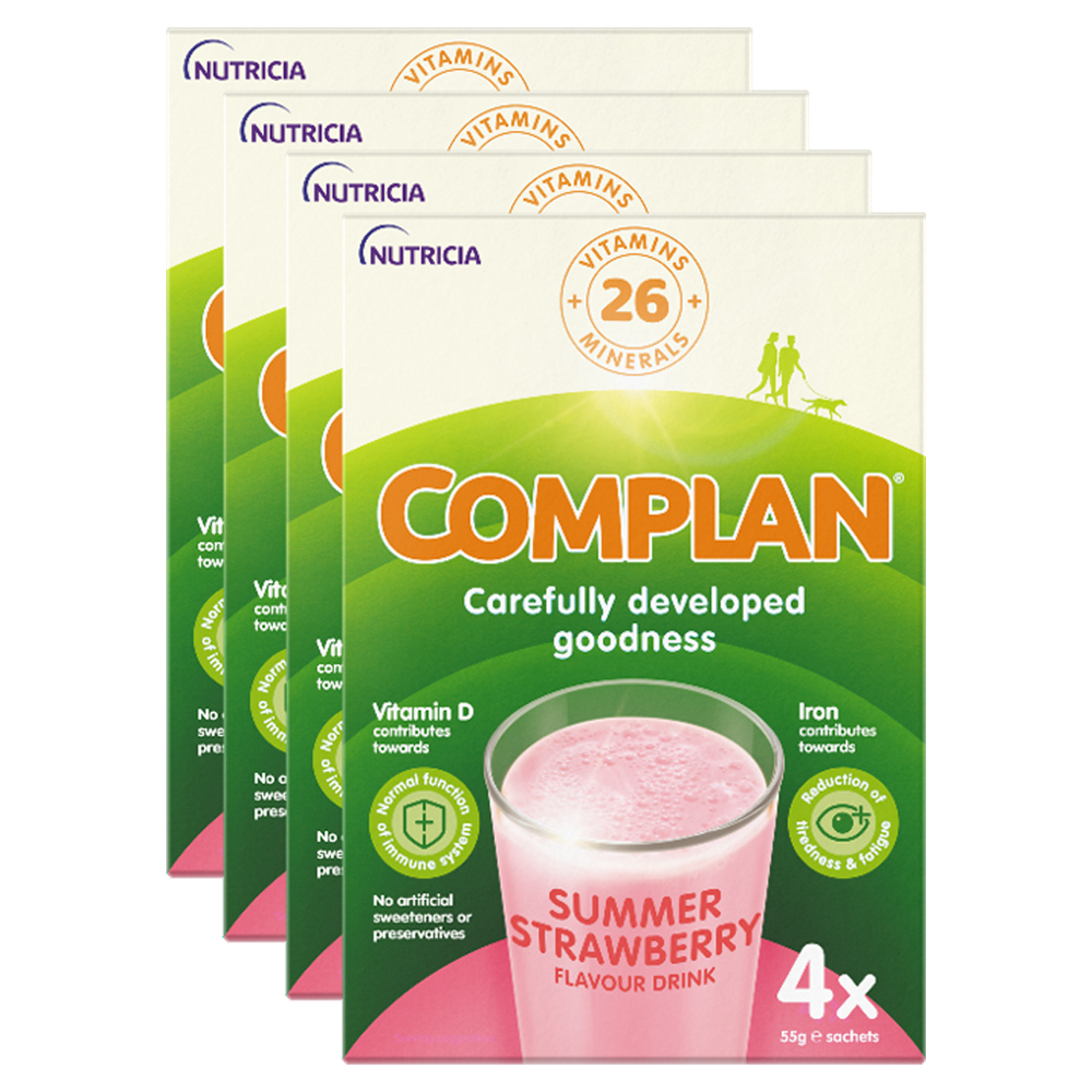 Click to view product details and reviews for Complan Strawberry Nutritional Drink 4 X 55g Sachets.
