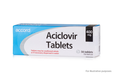 Click to view product details and reviews for Aciclovir 400mg Tablets For Treatment Of Genital Herpes.