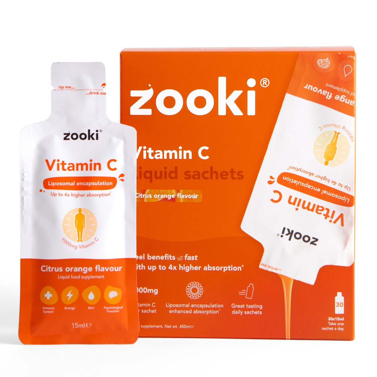 Click to view product details and reviews for Zooki Liposomal Vitamin C 1 000mg Citrus Orange Flavour 15ml 30 Sachets. Click to view product details and reviews for Zooki Liposomal Vitamin C 1 000mg Citrus Orange Flavour 15ml 30 Sachets.