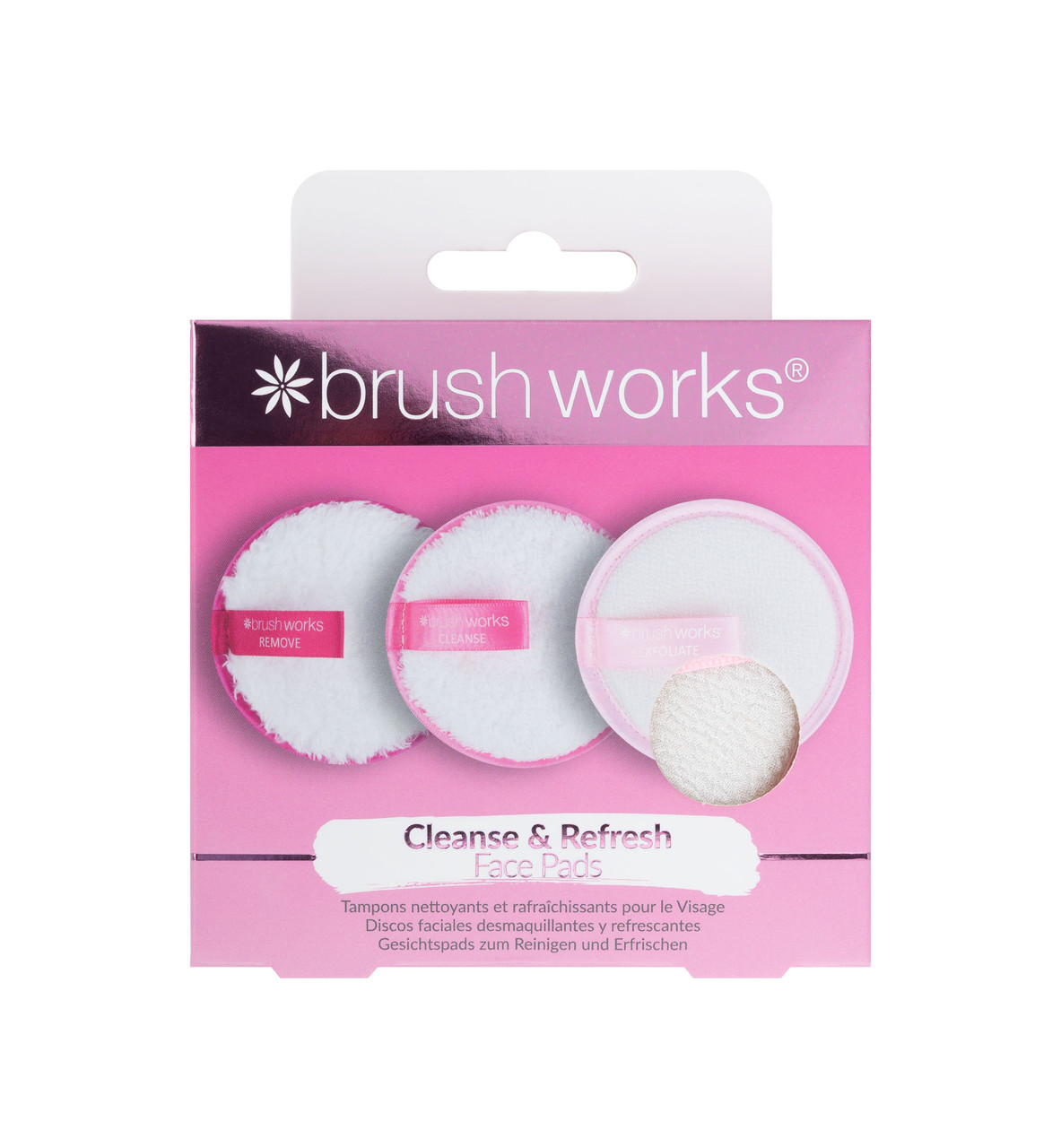 Click to view product details and reviews for Brushworks Cleanse Refresh Face Pads 3 Pack.