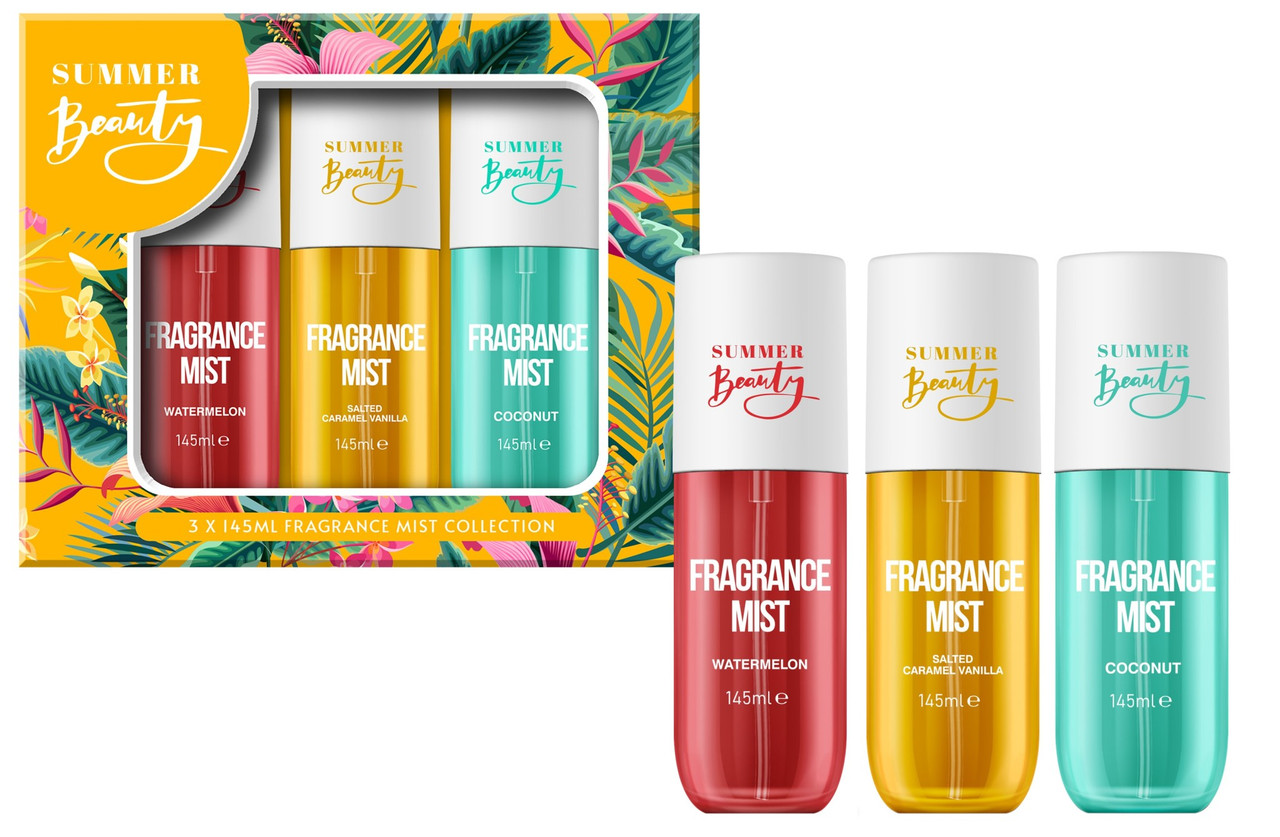 Click to view product details and reviews for Summer Beauty Body Mist Set 3pc. Click to view product details and reviews for Summer Beauty Body Mist Set 3pc.