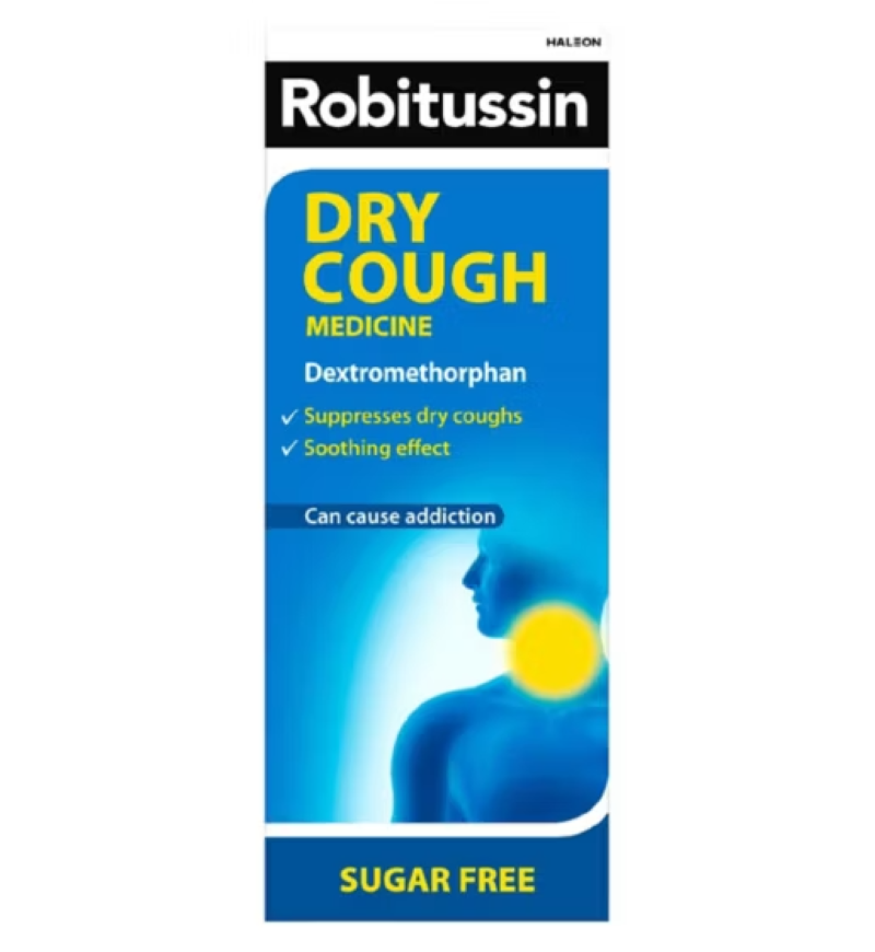 Click to view product details and reviews for Robitussin Dry Cough 100ml.
